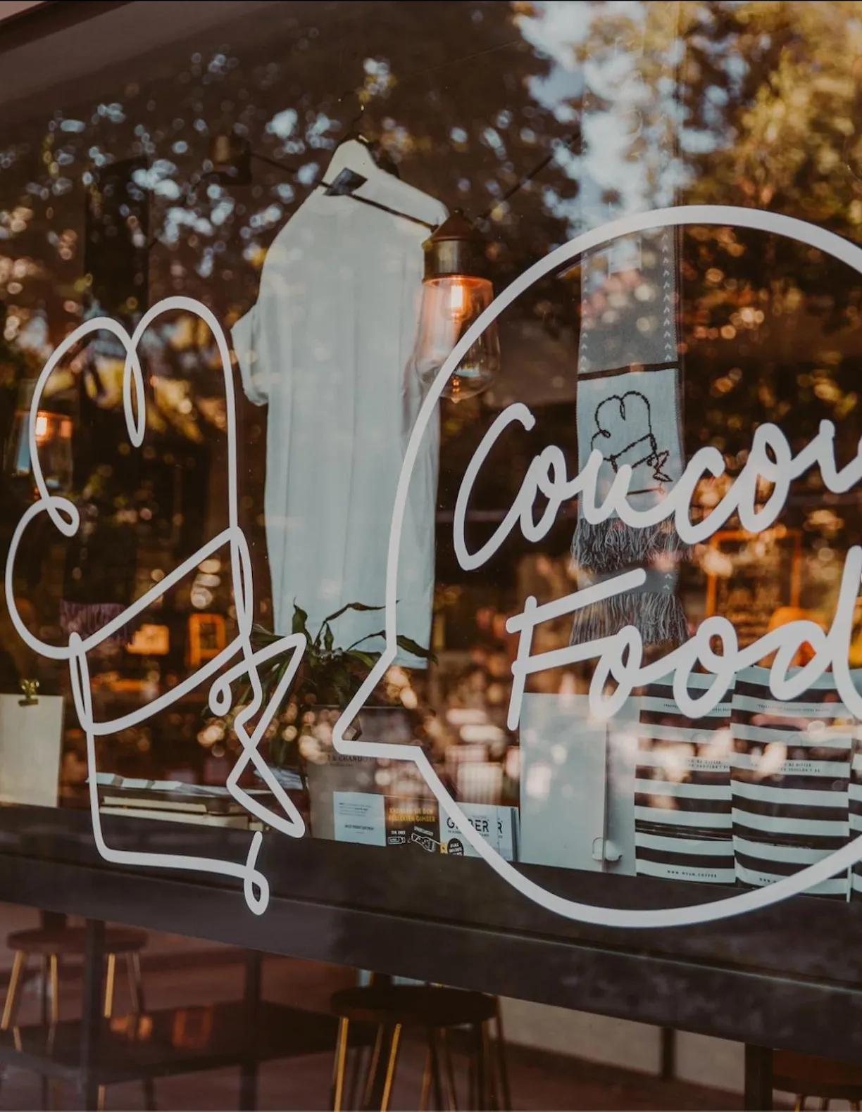 Corporate identity Branding for Coucou Food Market Munich München