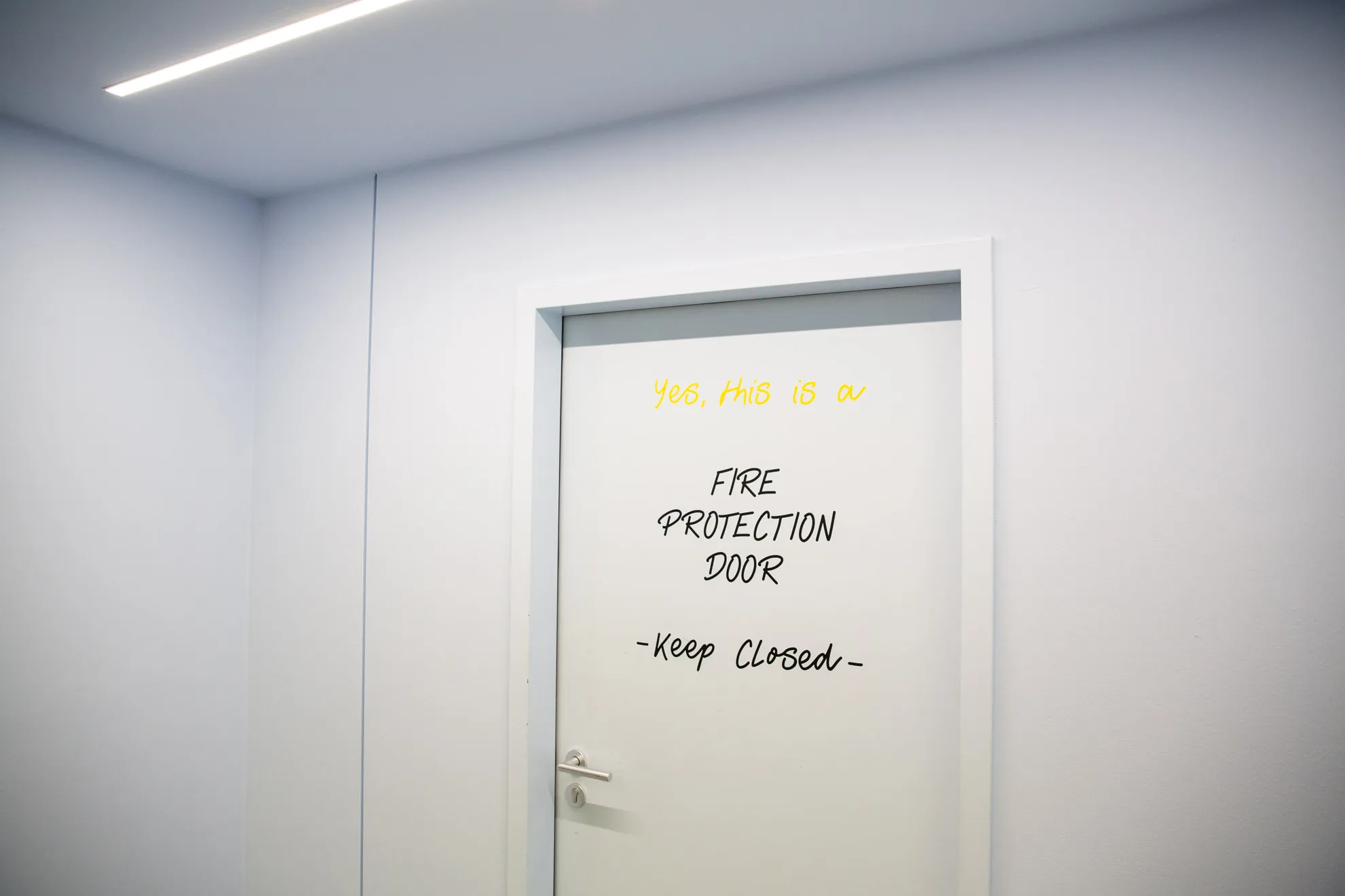 guidance system signage orientation corporate font customised bespoke font typography for Personio start up munich madrid